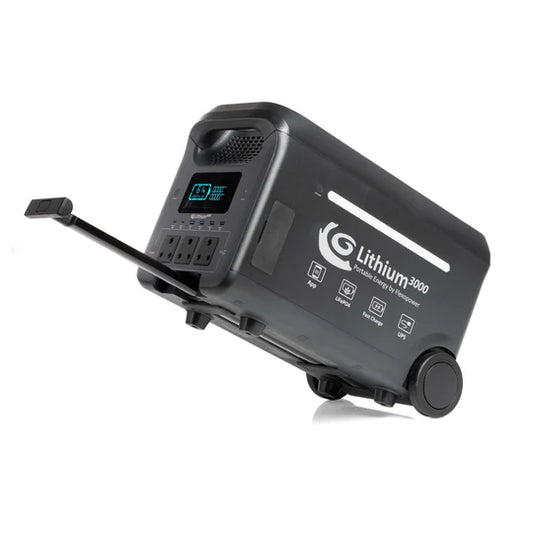 LITHIUM3000 PORTABLE POWER STATION - FLEXO POWER