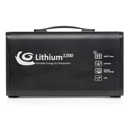 LITHIUM1200 - SB50 PORTABLE POWER STATION - FLEXO POWER