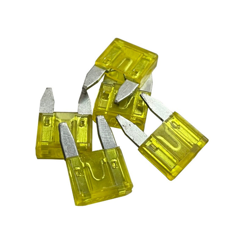 20 Amp Mini Fuse - 5 piece