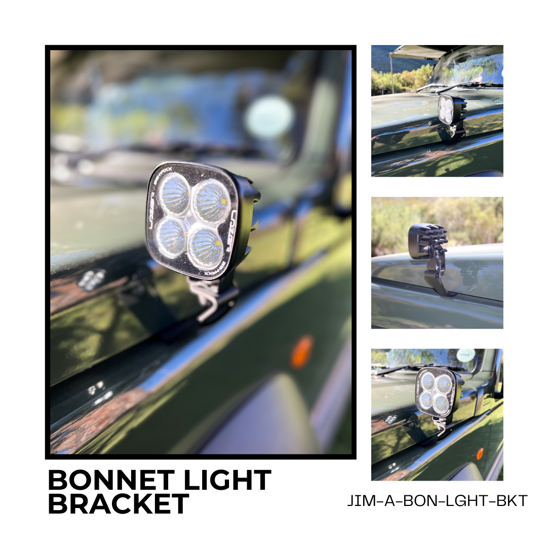 JIMNY - BONNET LIGHT BRACKET (SET OF 2)