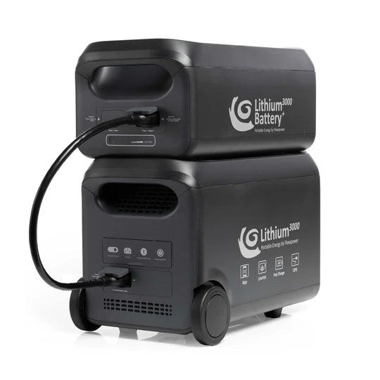 LITHIUM3000 PORTABLE POWER STATION - FLEXO POWER