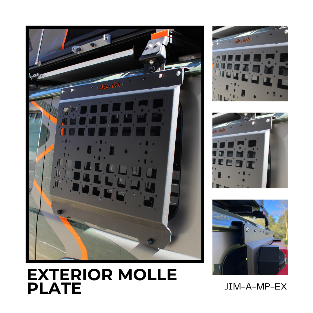 JIMNY - EXTERIOR MOLLE PLATE (INDIVIDUAL MOLLE TO FIT LHS & RHS)