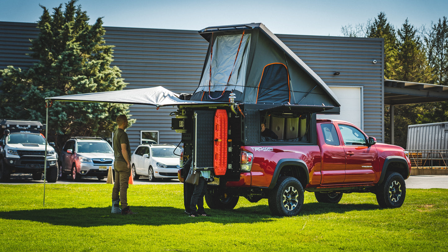 CANOPY CAMPER - DELUXE UNIT XC/LB - BLACK