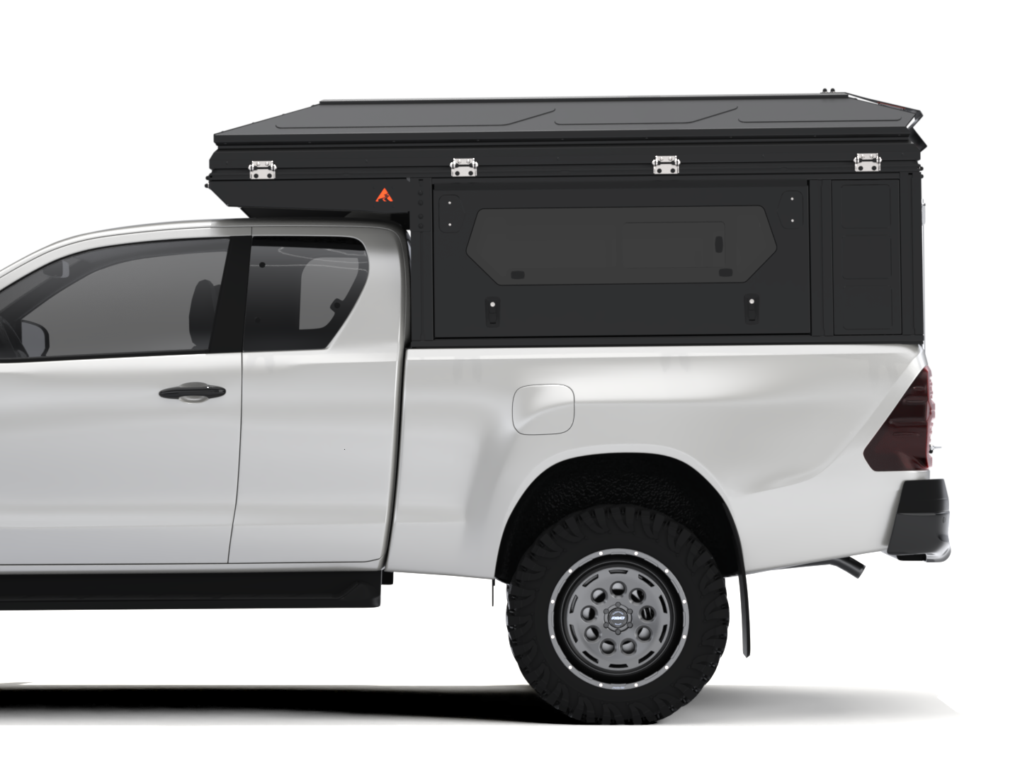 HILUX REVO 2016+ XC - FAMILY TENT (4) - WITH WINDOWS