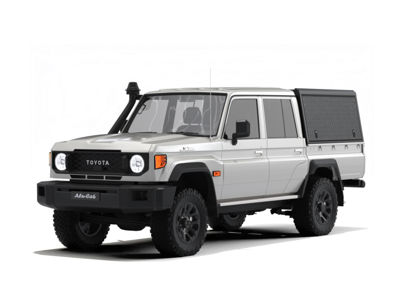 LAND CRUISER 70 DC BLACK TREAD FRD