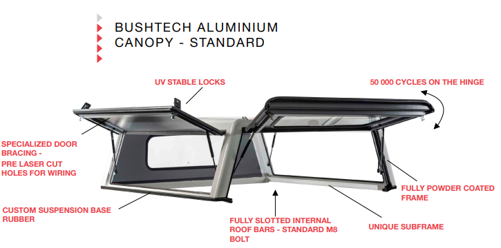 BushTech Canopy - Double Cab