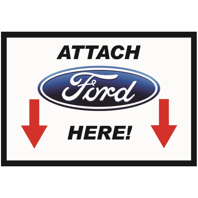 Attach Ford Here - Sticker