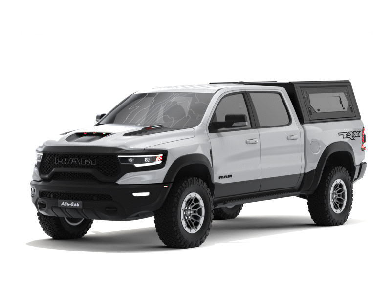 CONTOUR CANOPY - RAM 5.5 1500 2009-2018 (4th Gen) and 2019-Present (5th Gen) BLACK - SIDE WINDOWS INCL.