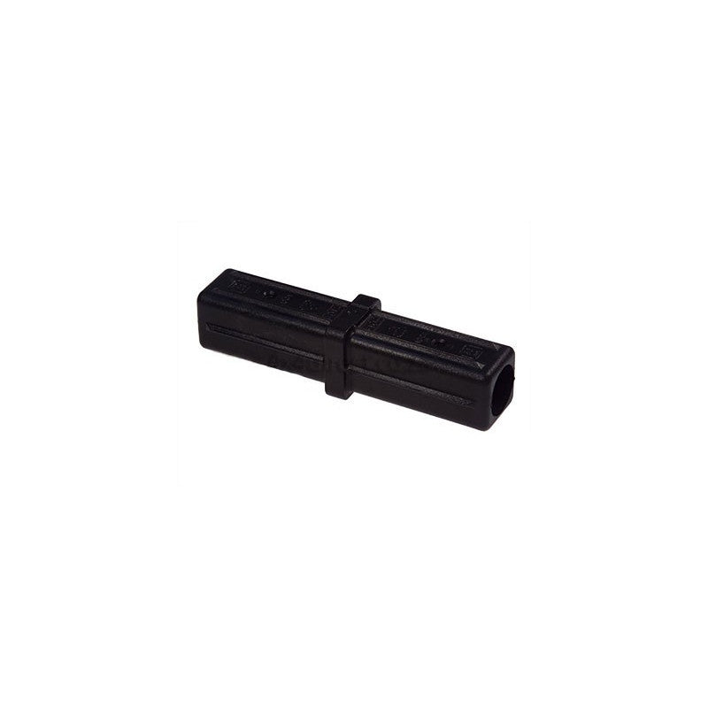 Connect-It - 2 Way Straight - 38mm - Black