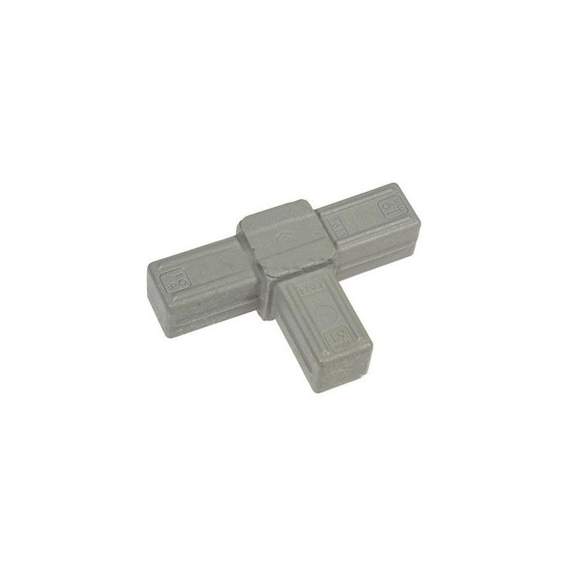 Connect - It - 3 Way T Piece 19mm - Grey