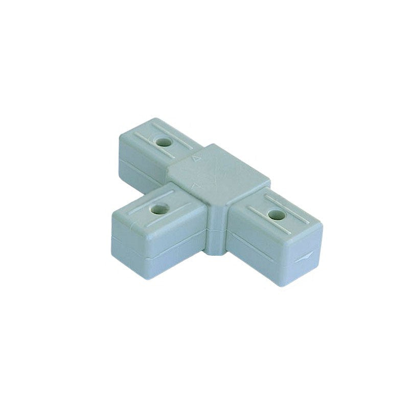 Connector - 3 Way T Piece IND - 25mm - Grey
