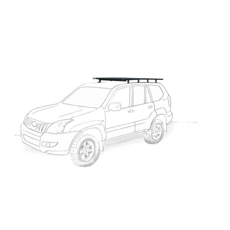 EEZI AWN ROOFRACK for Prado 120 LWB 1250W x 1600L