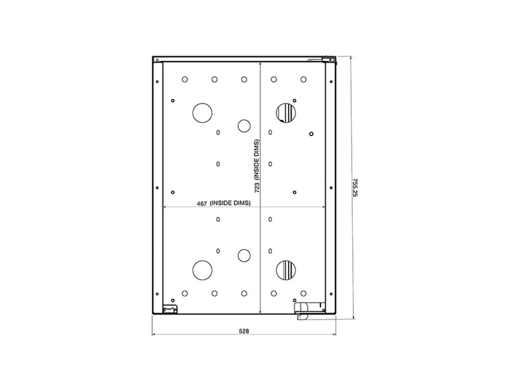 Dometic Cargo Slide/Fridge Slide 55L