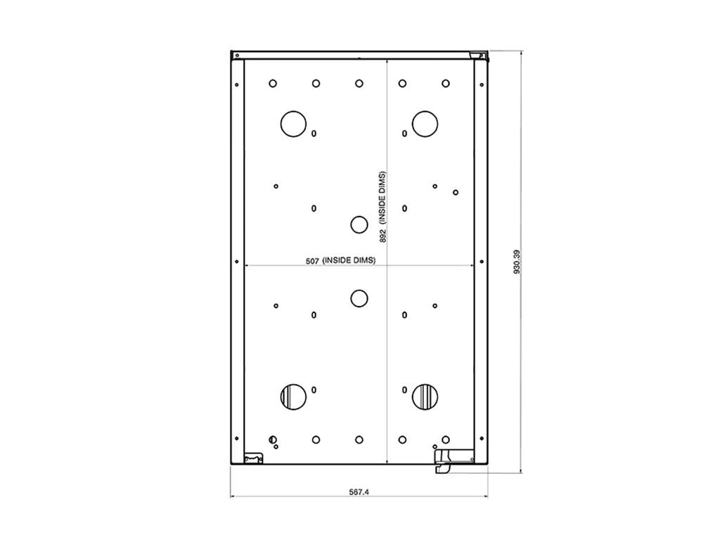Dometic Cargo Slide/Fridge Slide 75L