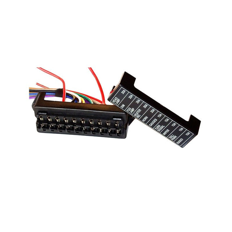 Fuse Box Universal - 10 pin