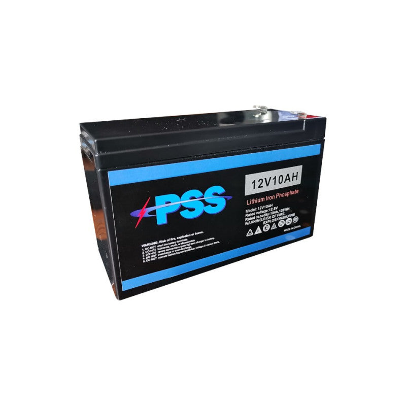 Gate Motor / Alarm Sized 10AH LiFePO4 Battery