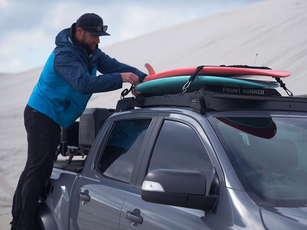 Ford Ranger T6 / Wildtrak / Raptor (2012-2022) Slimsport Roof Rack Kit / Light Bar Ready