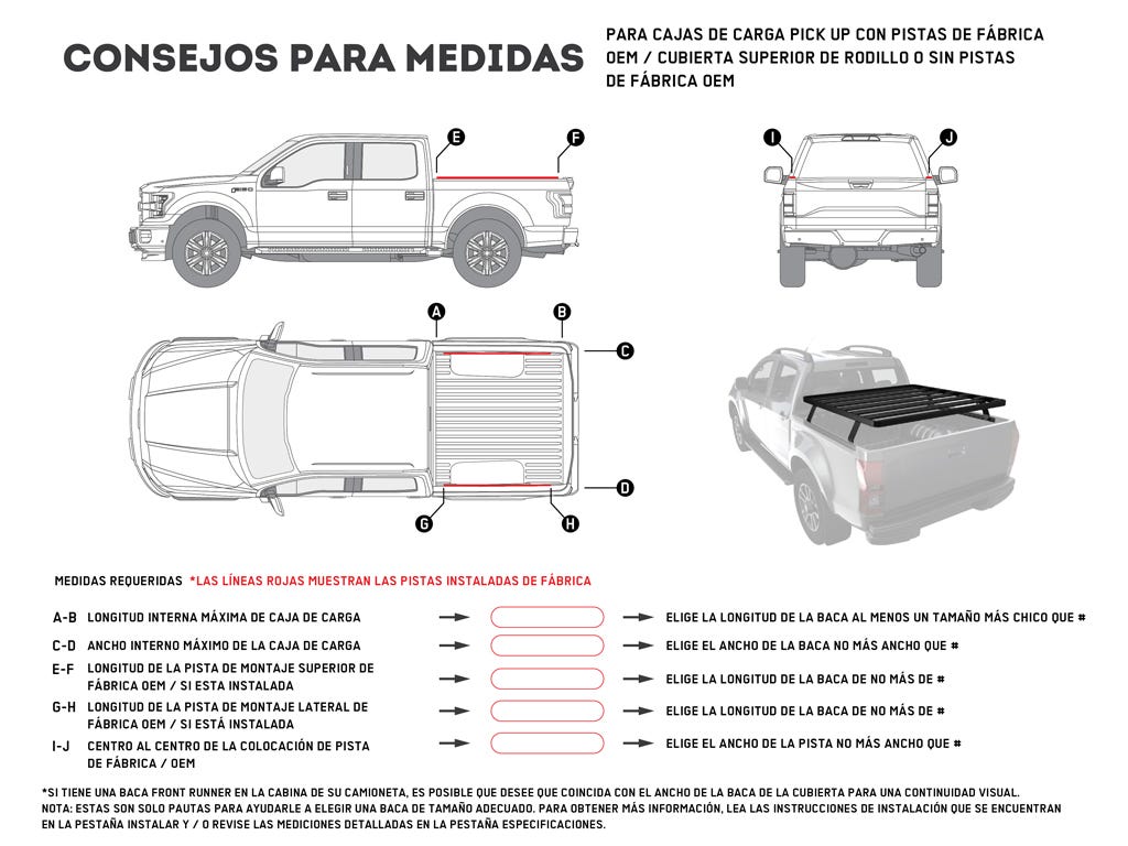 Bakkie Slimline II Load Bed Rack Kit / 1475(W) x 1560(L)