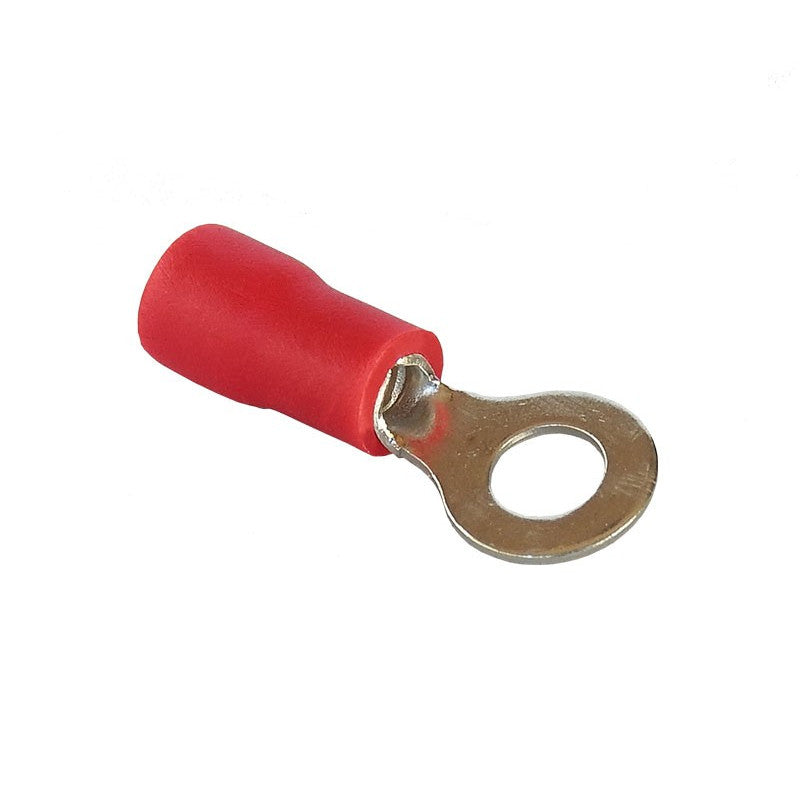 Ring terminal M4 Red - Each