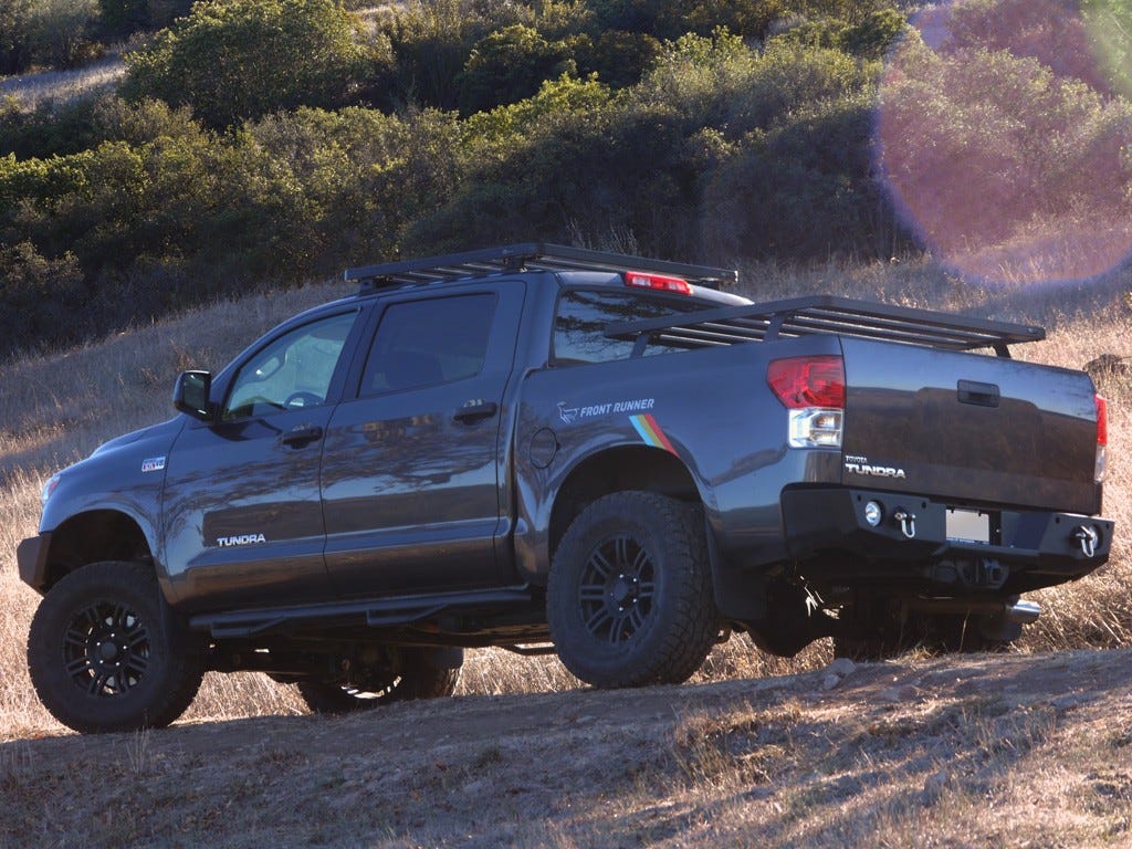 Toyota Tundra DC 4-Door Bakkie (2007-Current) Slimline II Load Bed Rack Kit
