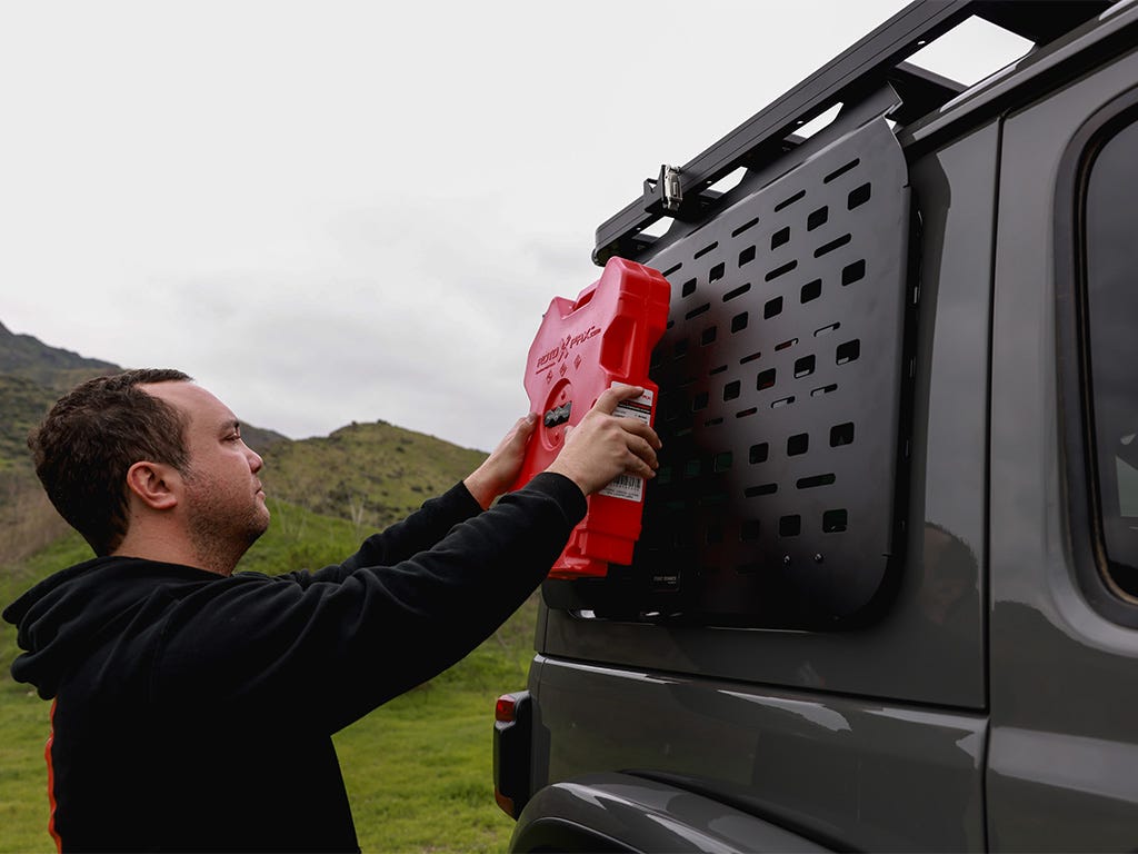 Jeep Wrangler JLU 4 Door Exterior Rear Window Molle Panel Kit / RHS