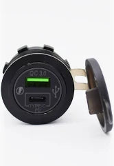 SOCKETS - QC3 with C-TYPE Charger - LUMENO 507