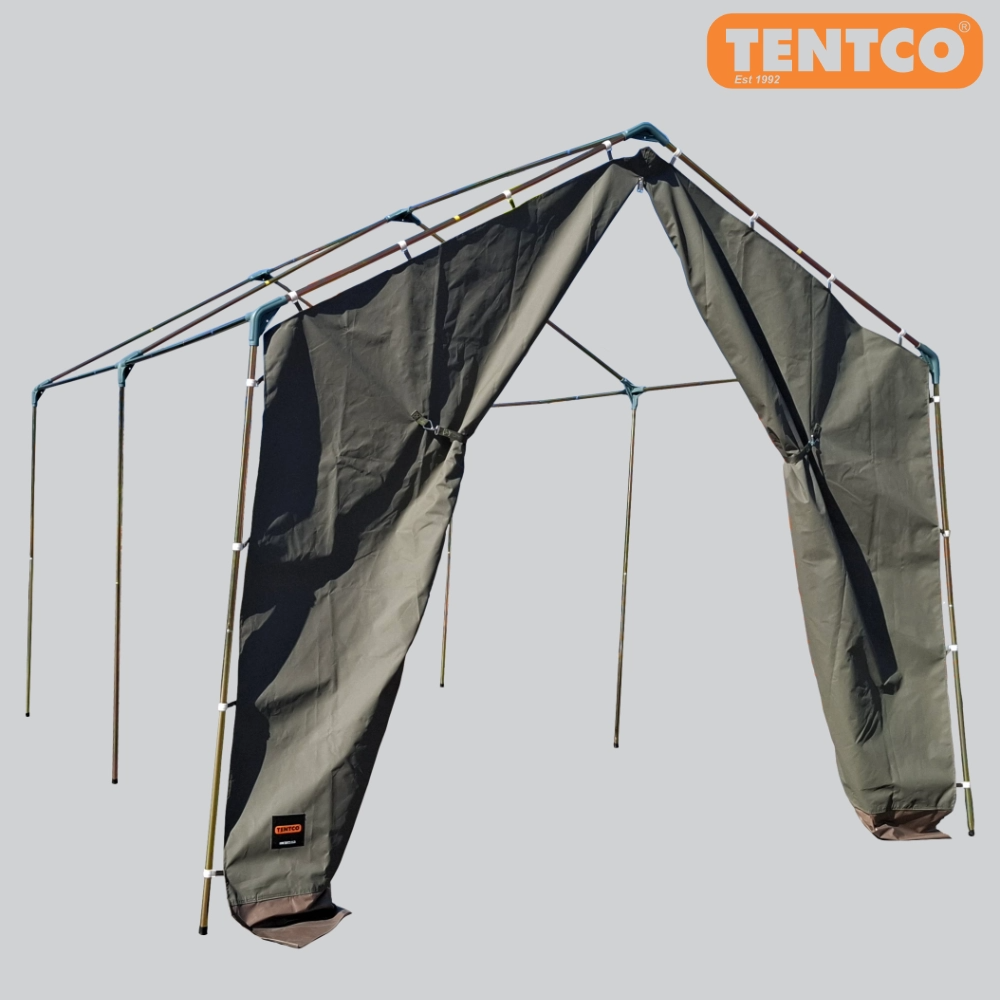 Front Wall Sahara, Jumbo Gazebo, Deluxe Extension