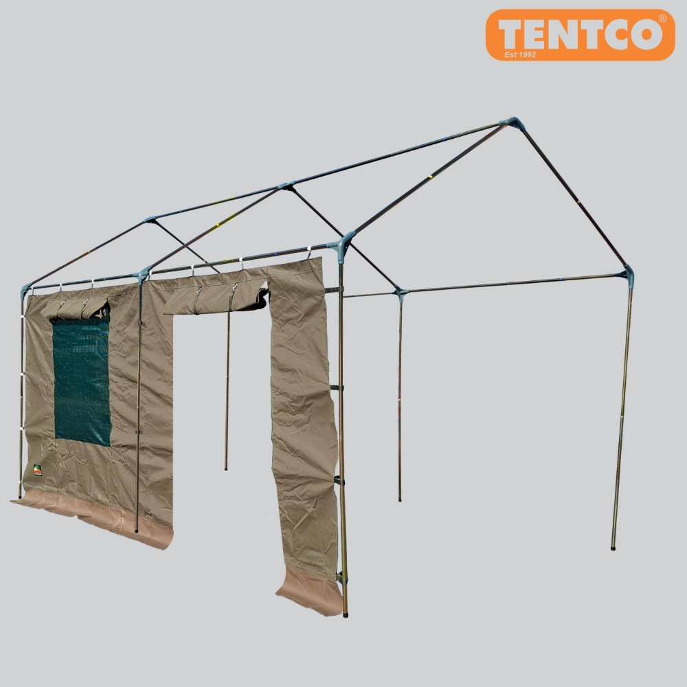 Gazebo Jumbo Side Wall With Door & Window