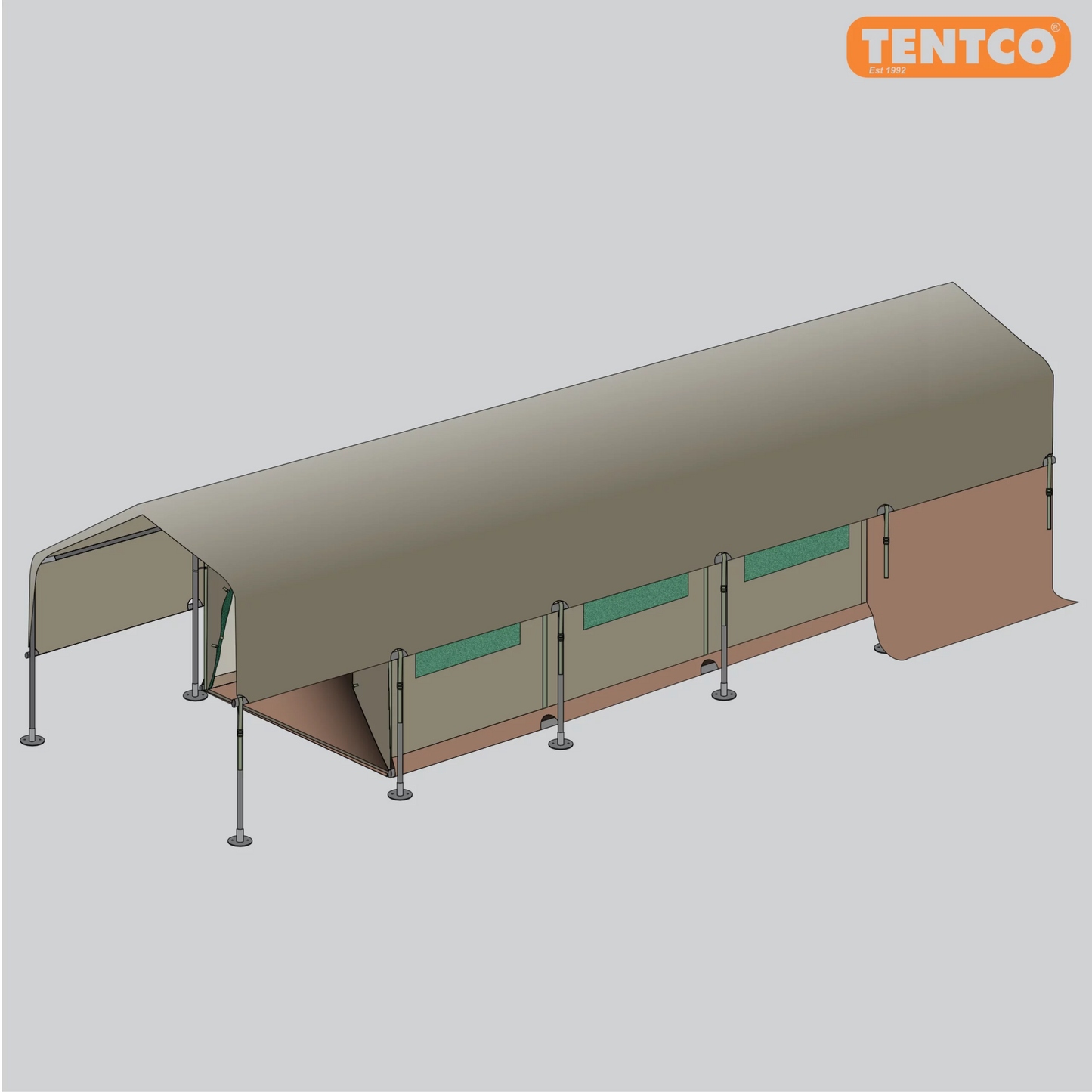 Frame Tent Oasis 3 Module Wide Body