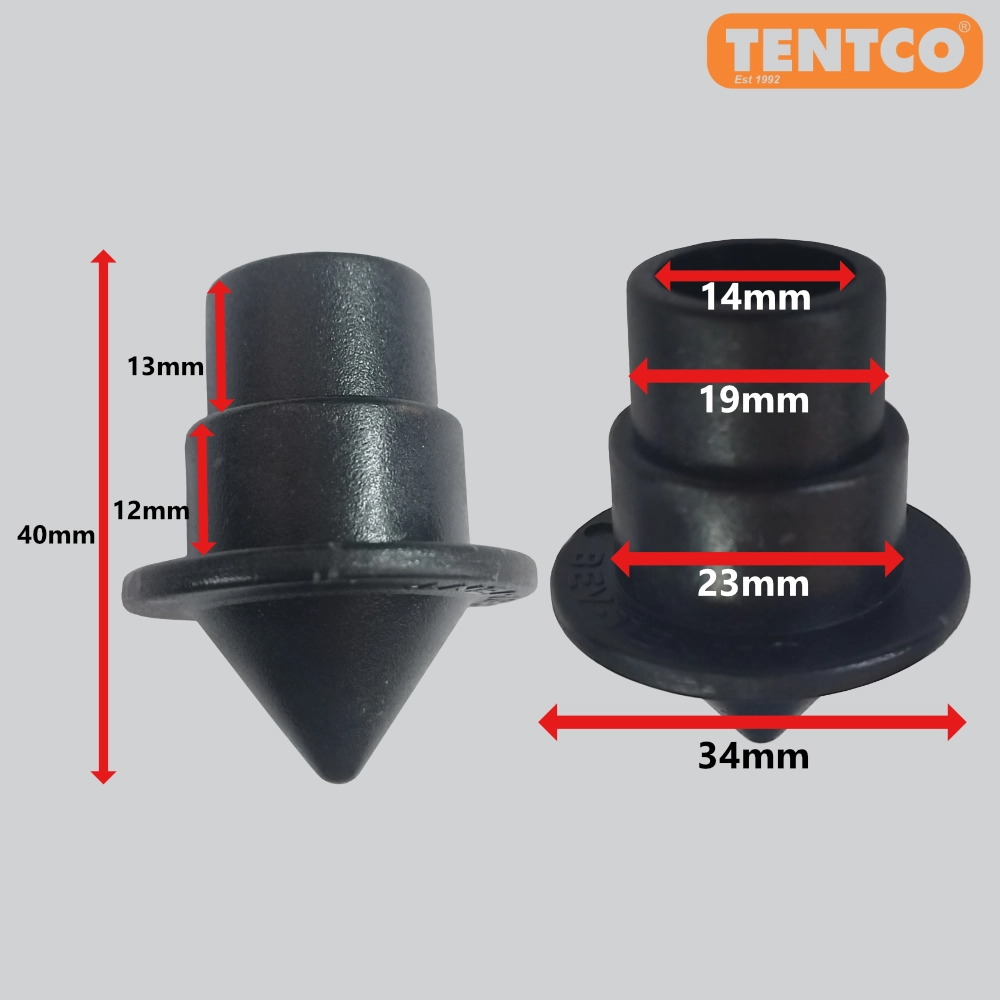 Foot Piece 22/25mm Pack of 4