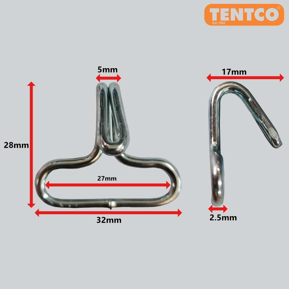 J-Hooks 25mm Pack of 2