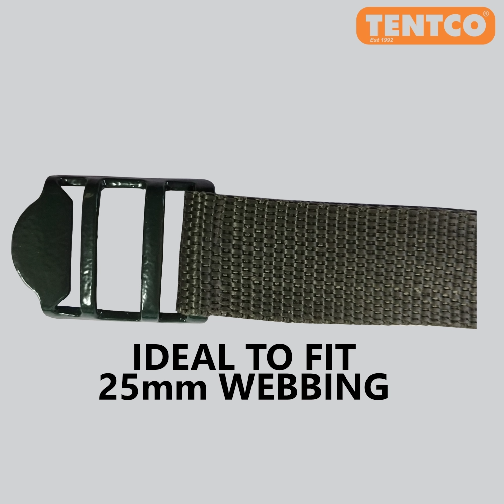 3 Bar Slider Steel 25mm Pack of 2