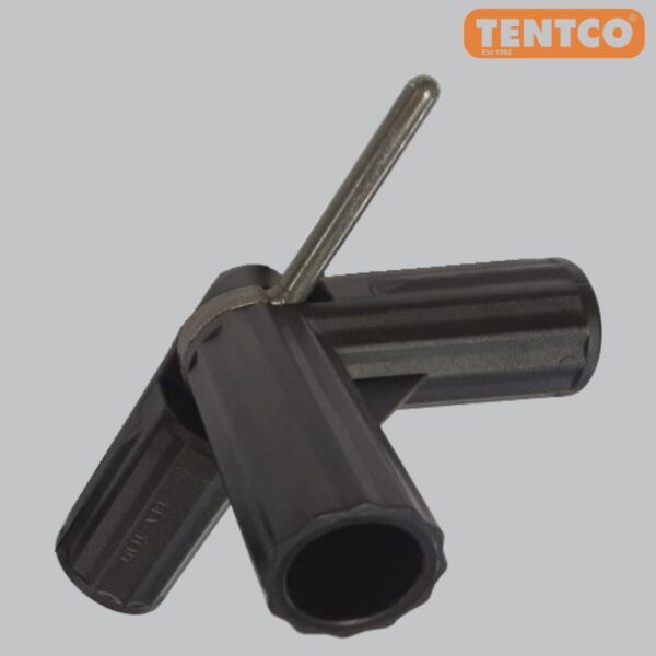Corner Flexible 3 Way Std & Spigot Left