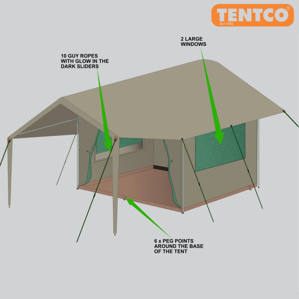 Frame Tent Junior Sahara