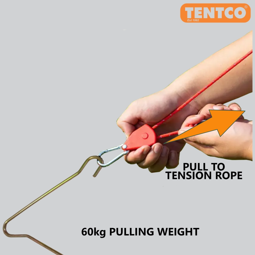 Ezi-Guy Rope Orange (Pack of 2)