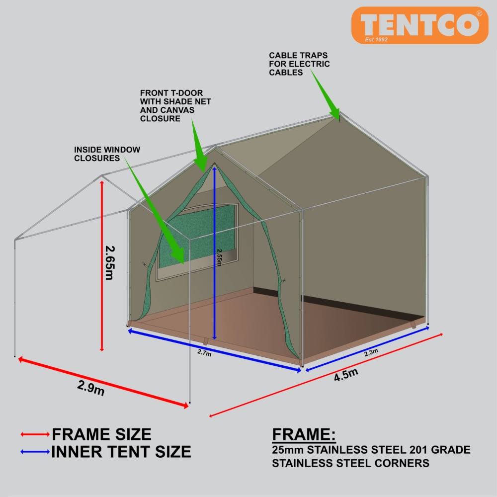 Frame Tent Junior Sahara