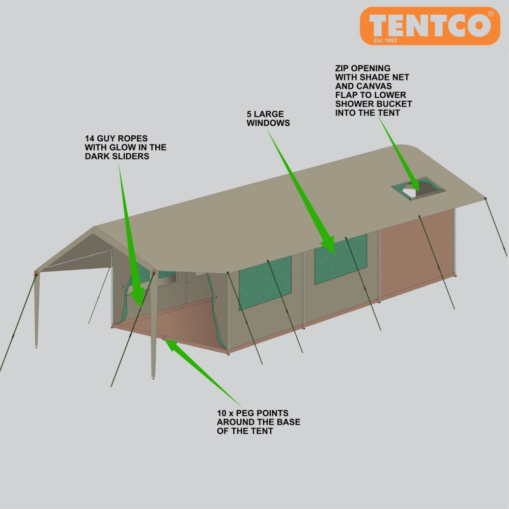 Frame Tent Sahara Grand