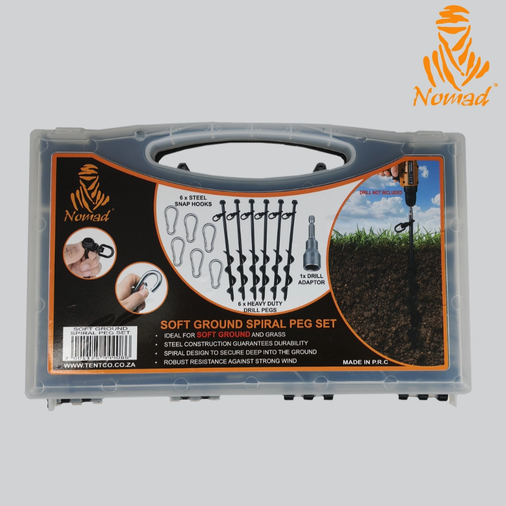 Peg Spiral Peg Set Soft Ground