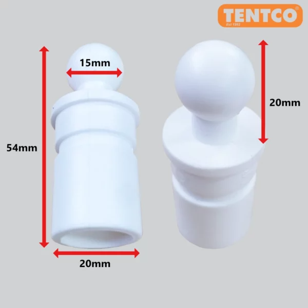 Ball Fitting 22mm Pack of 2