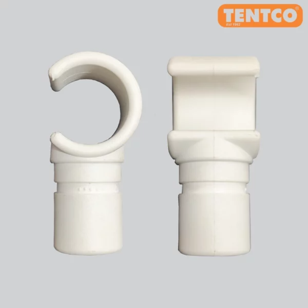 Clinch Fitting Side Clip 22mm Pack Of 2