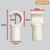Clinch Fitting Side Clip 22mm Pack Of 2