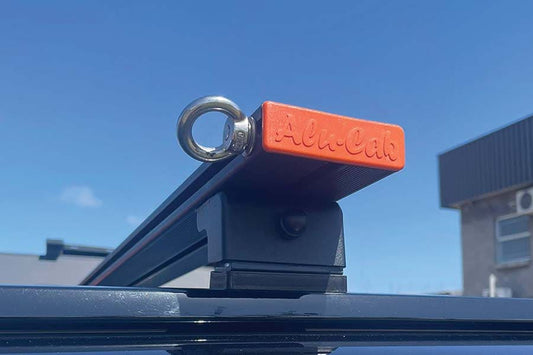 ORANGE LOAD BAR END CAPS - 20 x LHS & 20 x RHS