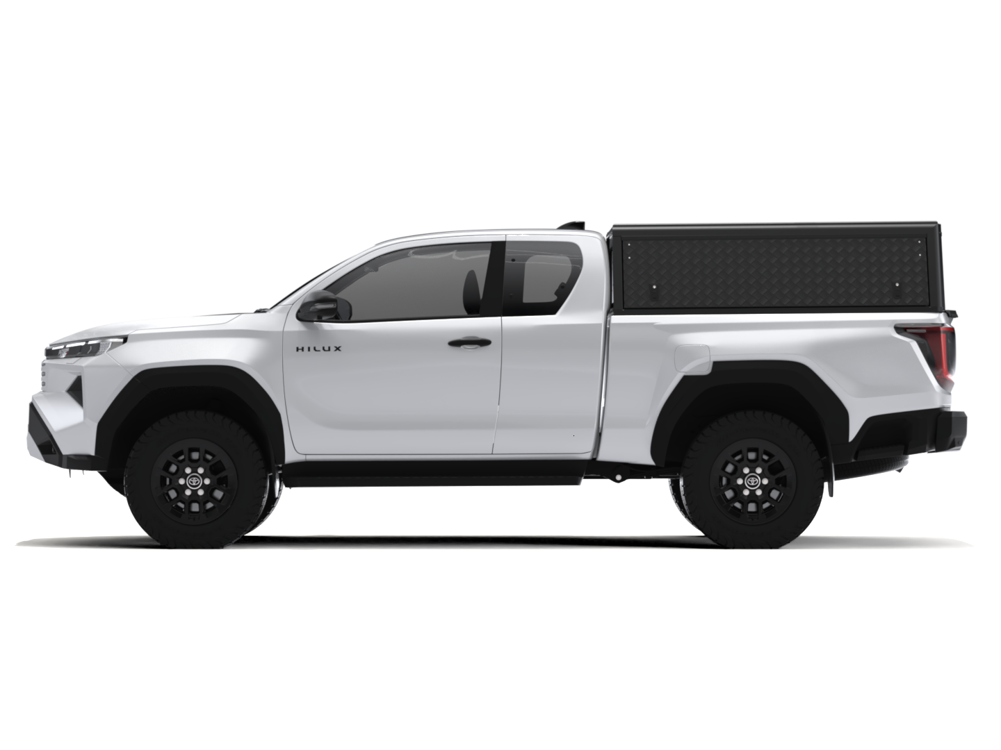 CANOPY - HILUX 26+ XC - BLACK TREAD FRD