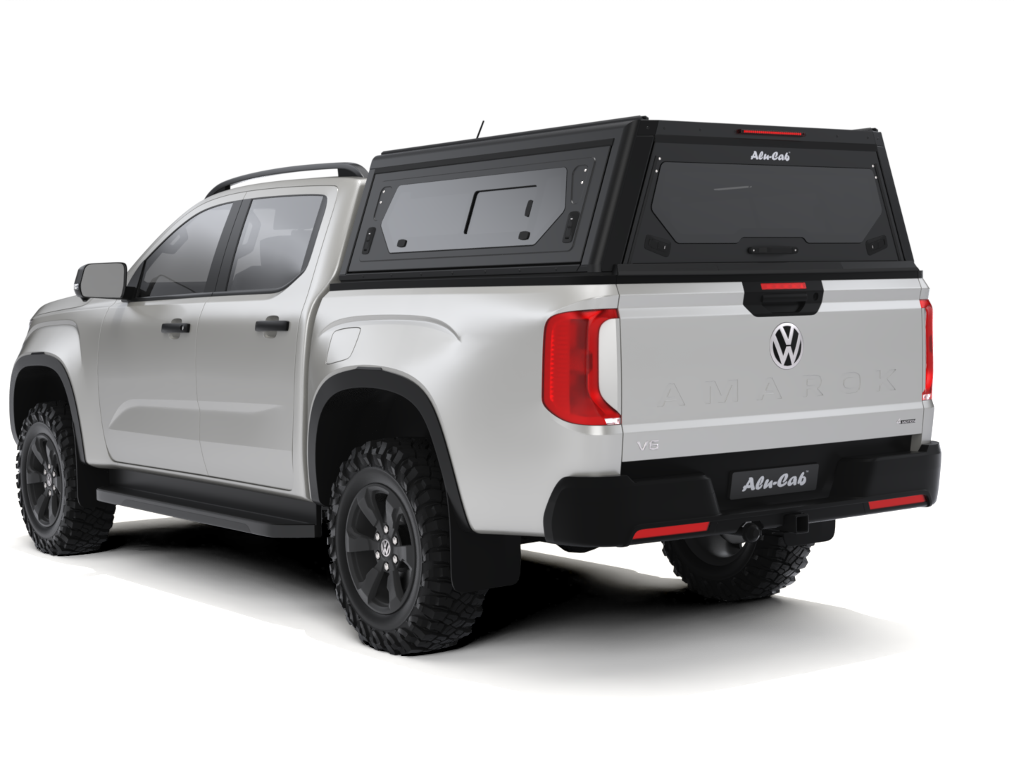 CONTOUR CANOPY - VW AMAROK 2023 - DC - BLACK - SIDE WINDOWS INCL