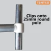 Clinch Fitting 25mm Pack of 2