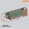 Frame Tent Oasis 3 Module Wide Body