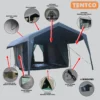 Frame Tent Sahara Deluxe T-Door