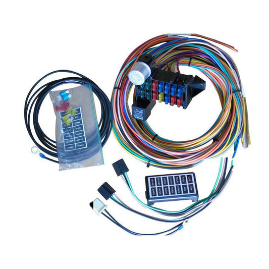 14 Circuit Wiring Harness for Small vehicle projects