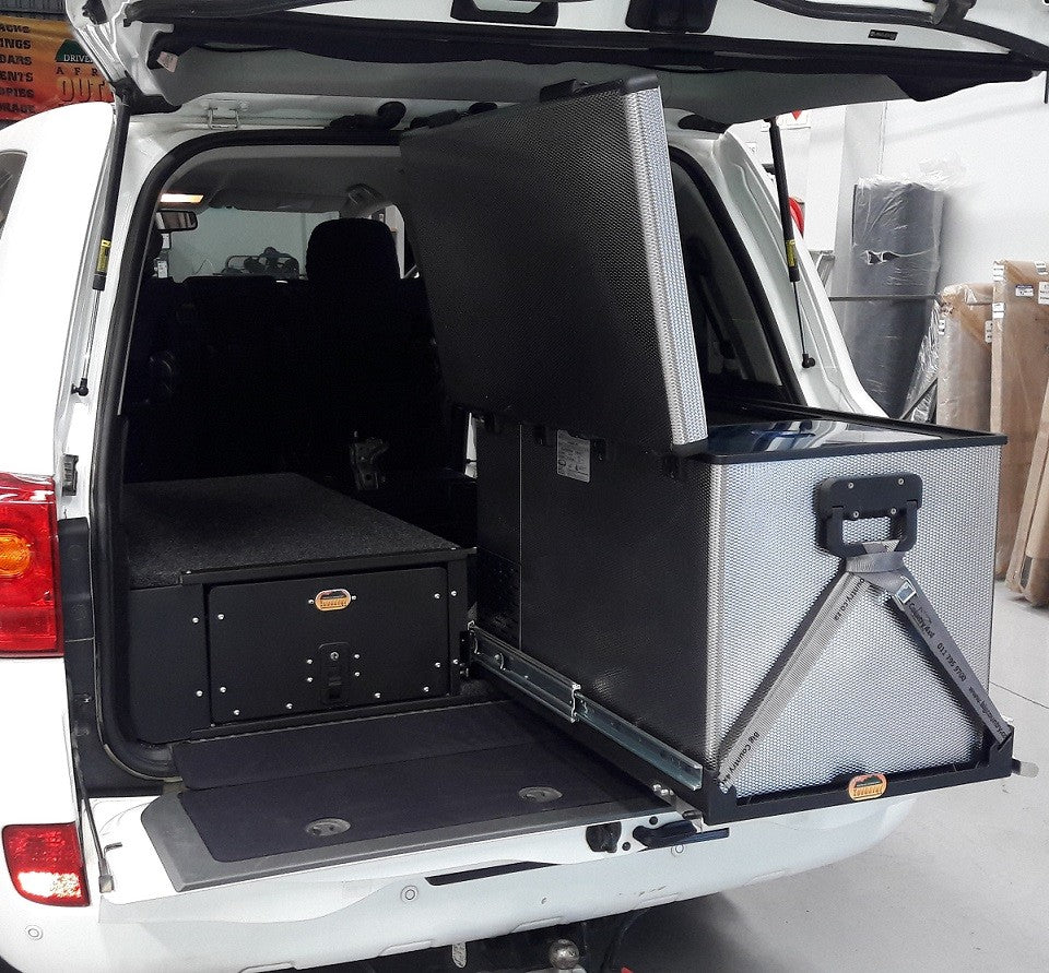 Single Drawer + Fridge Slide Platform – Toyota Land Cruiser 200 GX