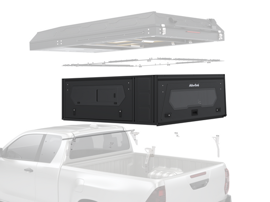 MODCAP WITH TAILGATE XC BASE - WINDOW